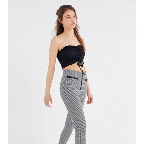 Urban Outfitters Susie gingham stretch crop pants - Picture 8 of 11
